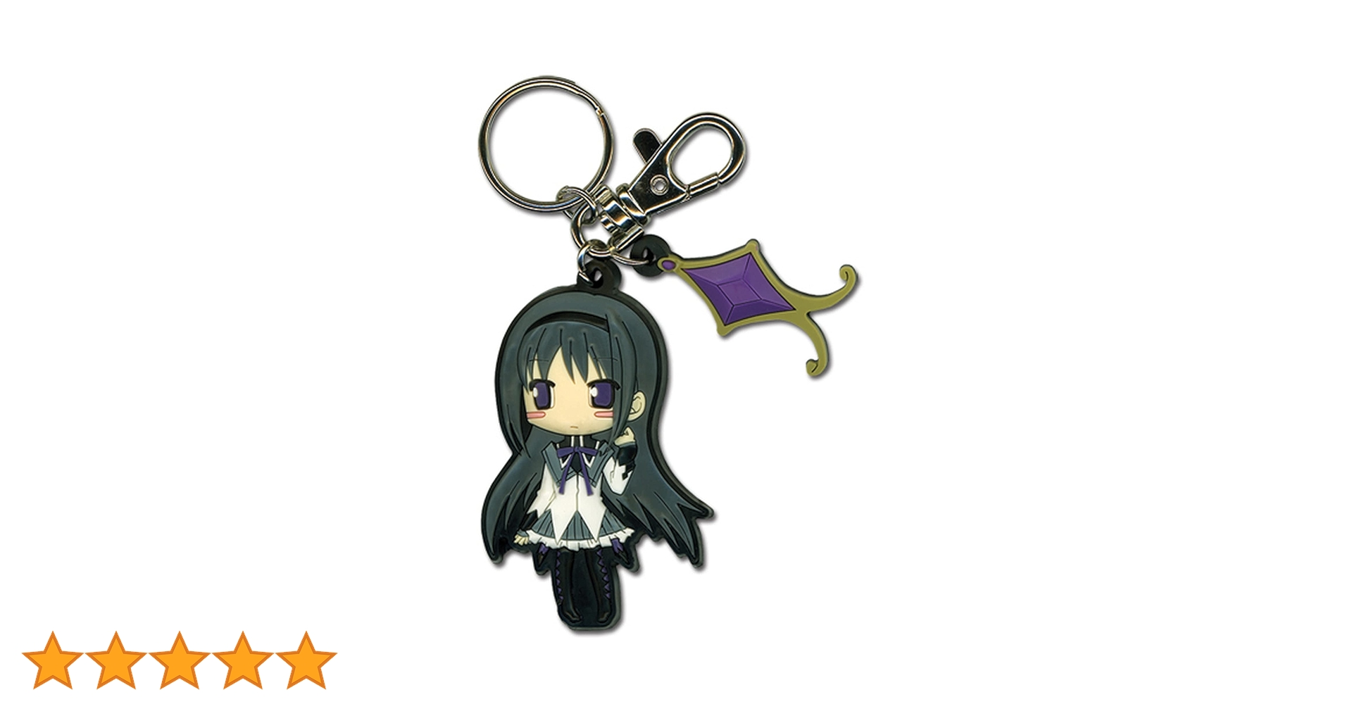 まどか☆マギカ　推し払いキーホルダー　ほむら 電子マネー機能付き『推し払いキーホルダー』魔法少女まどか☆マギカ
